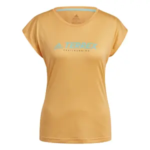 Camiseta de mujer adidas Terrex Primeblue Trail Functional Logo image-1