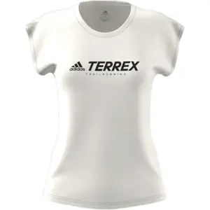 Camiseta de mujer adidas Terrex Primeblue Trail Functional Logo image-3