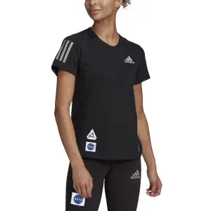 Camiseta de mujer adidas Run It Space Race Soft image-4