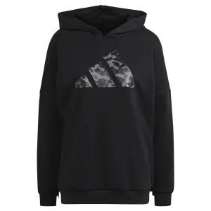Women's hooded sweatshirt adidas Sportswear Leopard-Print Oversize image-0