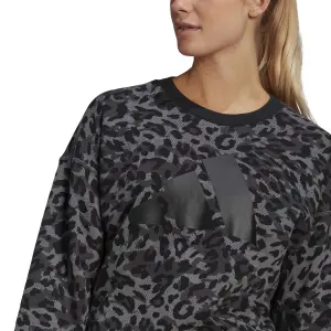 Felpa da donna adidas Sportswear Leopard-Print image-6