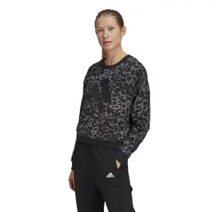 Felpa da donna adidas Sportswear Leopard-Print image-2
