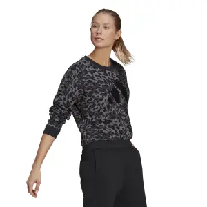 Felpa da donna adidas Sportswear Leopard-Print image-1
