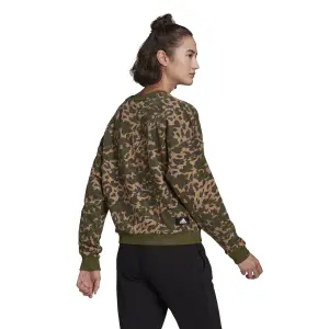 Sweatshirt woman adidas Sportswear Leopard-Print image-4
