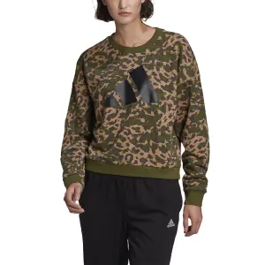 Sweatshirt woman adidas Sportswear Leopard-Print image-2