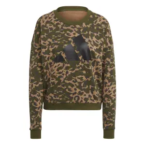 Sweatshirt woman adidas Sportswear Leopard-Print image-0