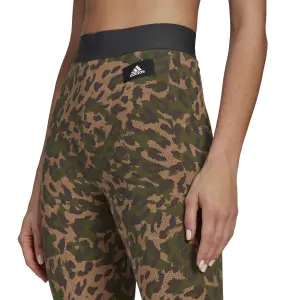 Leggings de mujer adidas Sportswear Leopard-Imprimé Cotton image-5