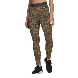 Leggings de mujer adidas Sportswear Leopard-Imprimé Cotton image-2