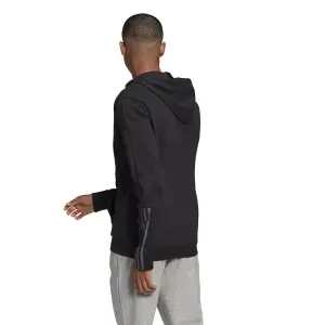 Giacca con cappuccio adidas Essentials Doubleknit Cut 3-Bandes Full-Zip image-6