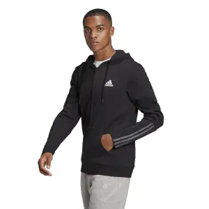 Giacca con cappuccio adidas Essentials Doubleknit Cut 3-Bandes Full-Zip image-2
