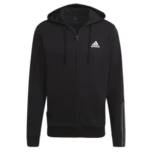 Giacca con cappuccio adidas Essentials Doubleknit Cut 3-Bandes Full-Zip image-0