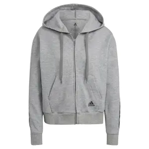 Sweatshirt zippé à capuche femme adidas Essentials Loose-Cut 3-Bandes image-0