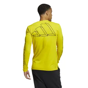 Camiseta de manga larga adidas FB Hype image-4