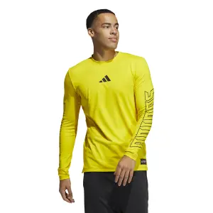 Camiseta de manga larga adidas FB Hype image-1