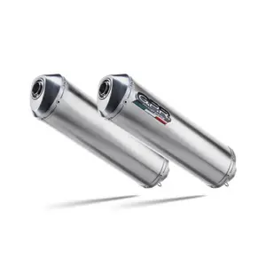 Silencer Μηχανής Χωρίς Θόρυβο GPR Tech Satinox V-Strom Dl 1000 2002-2013 image-0