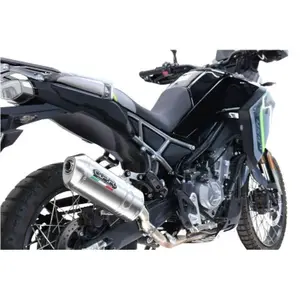 Silencer μηχανής GPR Tech Satinox CF MOTO 450 MT 2024/2025 e5 Plus image-2