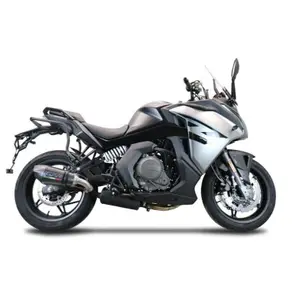 Silencer Μηχανής Χωρίς Θόρυβο GPR Tech Evo Cfmoto homologué 650 GT E5 2022/2024 image-4