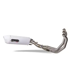 Motoruitlaat Glanzend GPR Tech Albus Yamaha Mt-09 Tracer 900 2015-2016