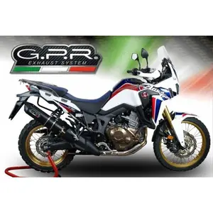 Silencer Μηχανής Χωρίς Θόρυβο GPR Tech Furore Evo4 Honda CRF 1000 L Africa Twin 2018/2020 e4 image-3