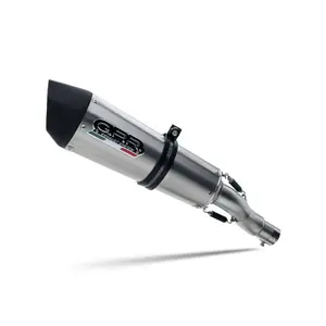 Silencer for motorcycle GPR Tech New Grand Prix Evo Titane satiné homologué Svartpilen 701 2018/2020 e4 image-0