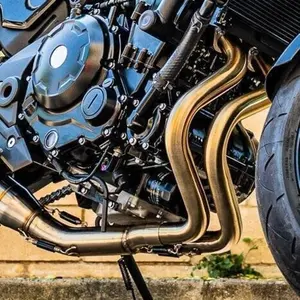 Μοτοσικλετιστική Εξάτμιση Εγκεκριμένη GPR Tech Satinox Kawasaki 650 RS 2021-2023 image-3