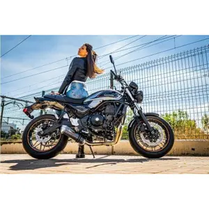 Μοτοσικλετιστική Εξάτμιση Εγκεκριμένη GPR Tech Satinox Kawasaki 650 RS 2021-2023 image-1