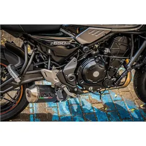 Μοτοσικλετιστική Εξάτμιση Εγκεκριμένη GPR Tech Satinox Kawasaki 650 RS 2021-2023 image-2