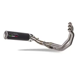 Non-homologated Motorcycle Exhaust GPR Tech M3 Yamaha Trace900 GT 2018-2020 image-0