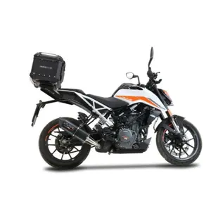 Aluminium motorcycle top case with luggage rack and specific plate GPR Tech KTM Duke 125 2021/2023 E5 image-0