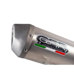 Éξαπλωτήρας μηχανής inox βουρτσισμένος μη εγκεκριμένος GPR Tech Gas Gas Pentacross MC 450F 2024-2025 image-1