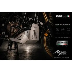 Sabot moteur GPR Tech Honda Crf 1100 L Africa Twin Adventure Sport 2024/2026 e5 plus