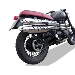 Silencer Μηχανής Χωρίς Θόρυβο GPR Tech Deeptone Triumph Scrambler 900 2006-2014 image-3