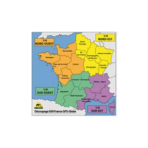 1067835-road-map-gps-globe-ign-1-4-france-sud-est-1-25000e-multicolour-one-size