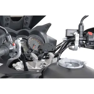 Soporte gps para manillar de moto a prueba de golpes SW-Motech 25,4 mm image-2