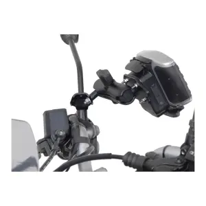 Suporte para smartphone de mota para montagem no espelho retrovisor SW-Motech M8 M10 image-2