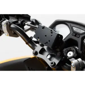 Stötdämpande gps-hållare för motorcykel med snabblås SW-Motech image-0