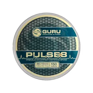 Γραμμή Guru Pulse 8 Braid (0,10mm – 150mm) image-0