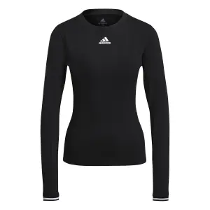 Långärmad T-shirt för kvinnor adidas Tennis Freelift Heat Ready image-0