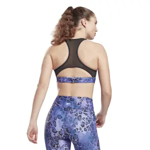 Brassière femme Reebok Modern Safari Lux Racer Padded Medium-Impact Sports image-5