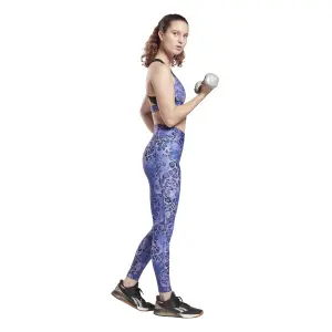 Brassière femme Reebok Modern Safari Lux Racer Padded Medium-Impact Sports image-3