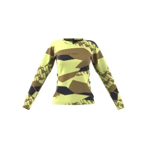 Camiseta de manga larga para mujer adidas Terrex Primeblue Trail Graphic image-2