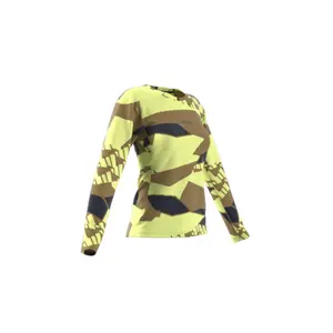 Camiseta de manga larga para mujer adidas Terrex Primeblue Trail Graphic image-5