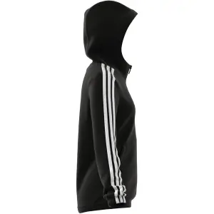 Felpa con cappuccio per bambini con zip adidas Essentials 3S image-3