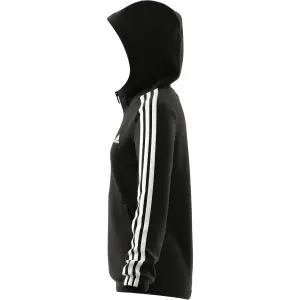 Felpa con cappuccio per bambini con zip adidas Essentials 3S image-2