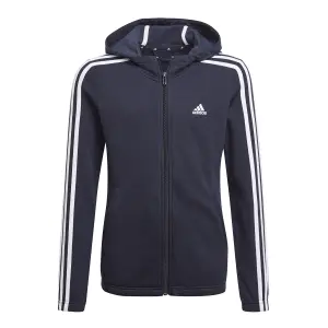 Sudadera con capucha para niños con cremallera adidas Essentials 3S image-0