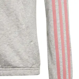 Kinder sweatshirt met capuchon en ritssluiting adidas Essentials 3S image-3