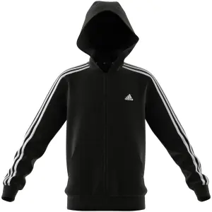 Chaqueta con capucha y cremallera para niños adidas Essentials 3S