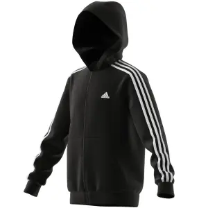 Dziecięca kurtka z kapturem zapinana na zamek adidas Essentials 3S image-4