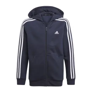 Dziecięca kurtka z kapturem zapinana na zamek adidas Essentials 3S