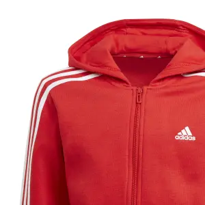 Kinder-Kapuzenpulli mit Reißverschluss adidas Essentials 3S image-3
